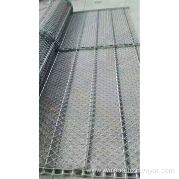 Chain Round Wire Weave Conveyor Belt